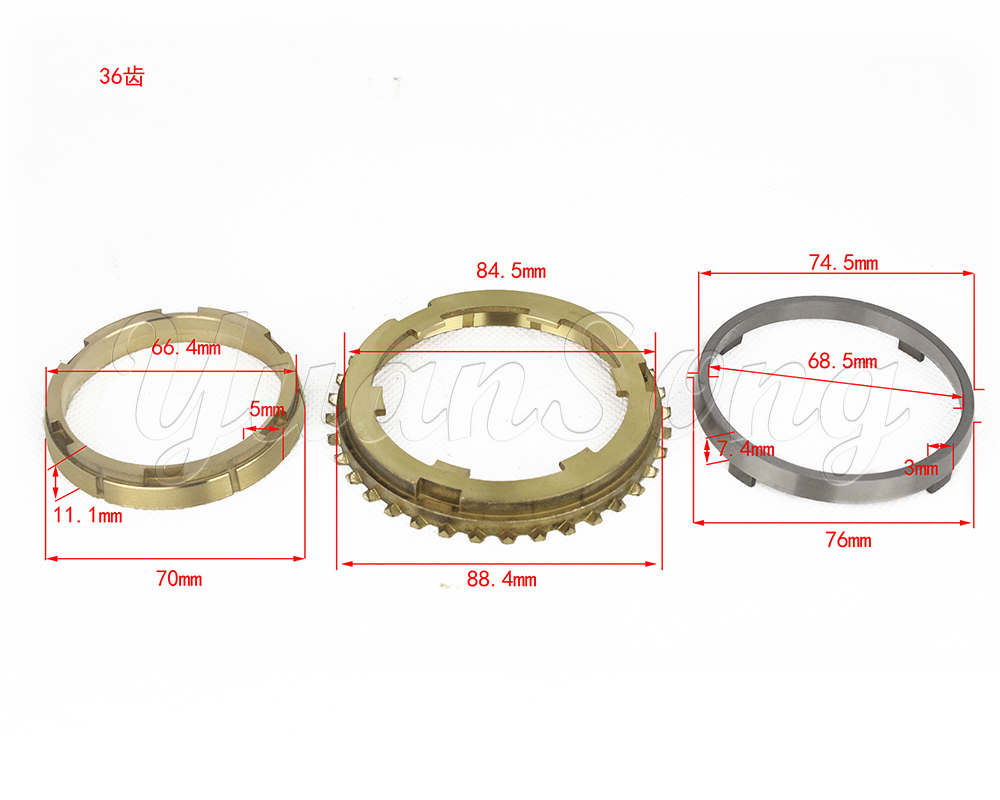 3EB-14-31310 Komatsu C14 Synchronizer Ring
