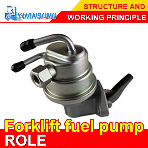 دور مضخة الوقود forklift ، الهيكل ومبدأ العمل